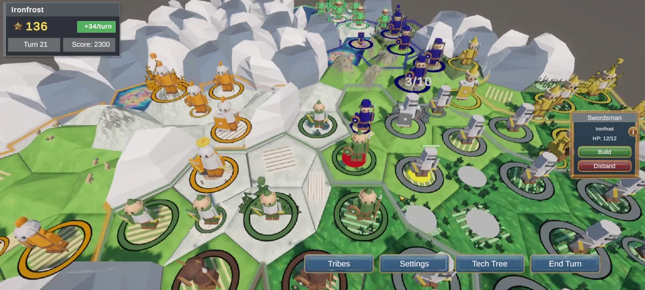 Command huge armies
